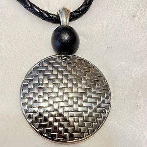 Brighton Talana Long Leather Double Sided Necklace